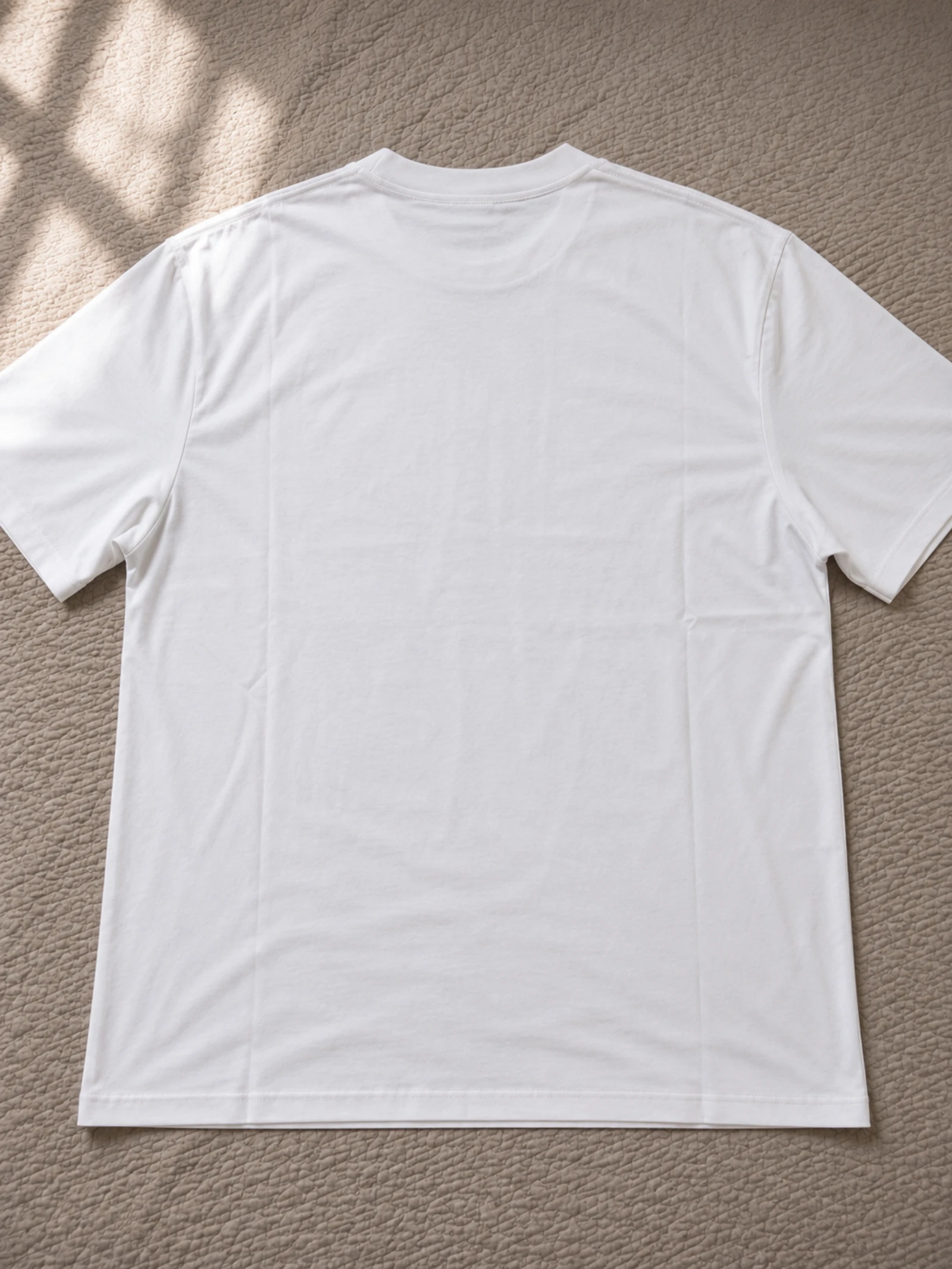 Camiseta branca premium XXL 100% algodão – photo 4